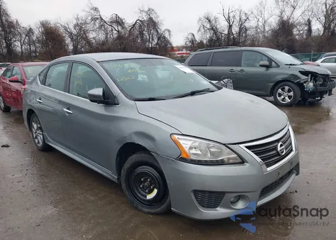 2013 Nissan Sentra Sr из США, поврежденный, VIN 3N1AB7AP3DL673069